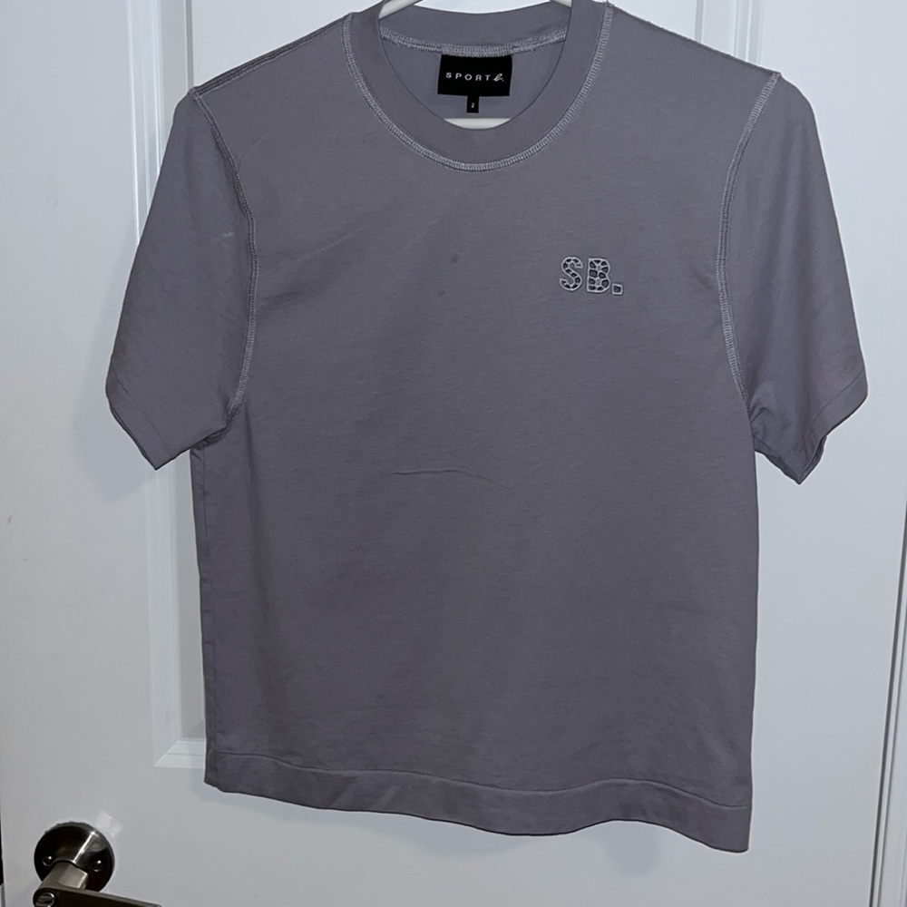 Agnes B Sport dinosaur laced T-shirt size 2